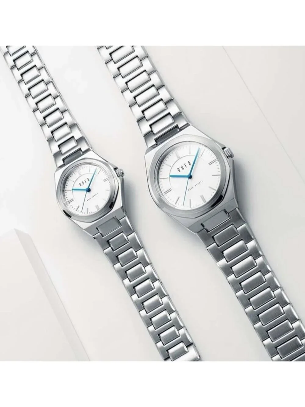 NWT Dufa Wachsmann White Dial Ladies Watch